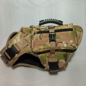 chaleco tactico verde pixelado talla g
