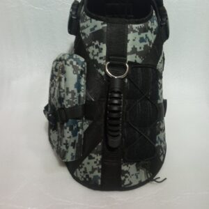 chaleco tactico verde pixelado talla g
